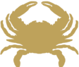 crab holding a YES sign